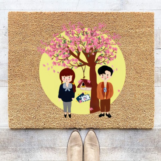 Discover Start -Up (Startup) KDRAMA -Team Hanjipyeong Dalmi -KDRAMA LOVER GIFT -T -Coir Doormats