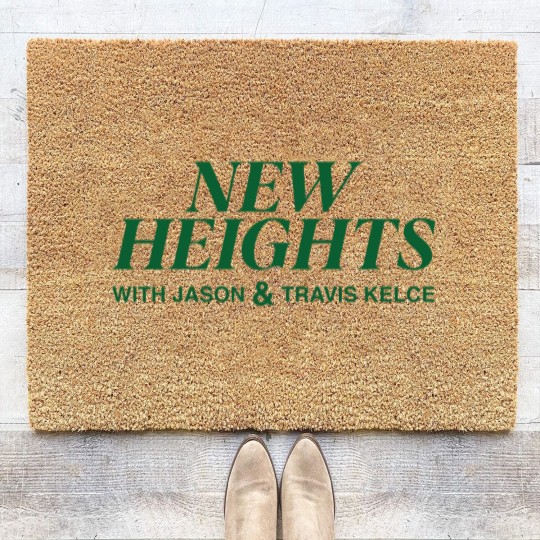 Discover New Heights Merch New Heights Podcast Coir Doormats