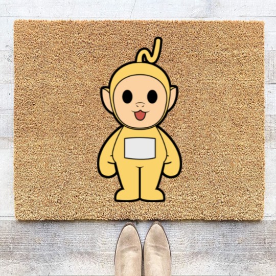 Discover Cute Teletubbies Laa Laa - Teletubbies - Coir Doormats