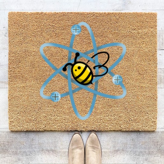 Discover Bee Positive Coir Doormats