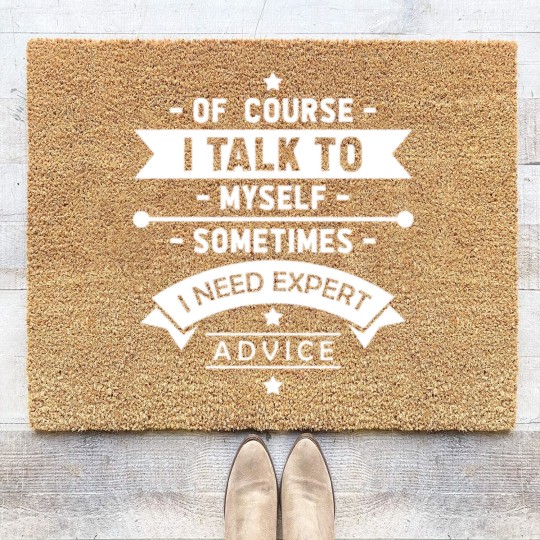 Discover Talk Myself| Expert Advice|Imaginary Conversation Coir Doormats