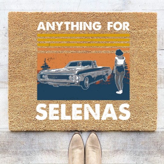 Discover Anything For Selenas Vintage Coir Doormats, For Selena Lover, Selena Coir Doormats