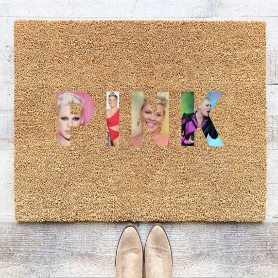 Discover Pink Coir Doormats, Pink Concert Coir Doormats, Pink Pink Concert