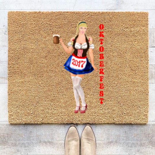Discover Octoberfest Coir Doormats