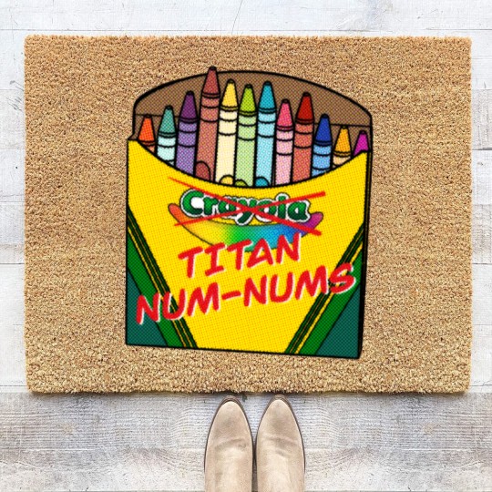 Discover Destiny 2 - Titan Num-Nums, Crayons Coir Doormats