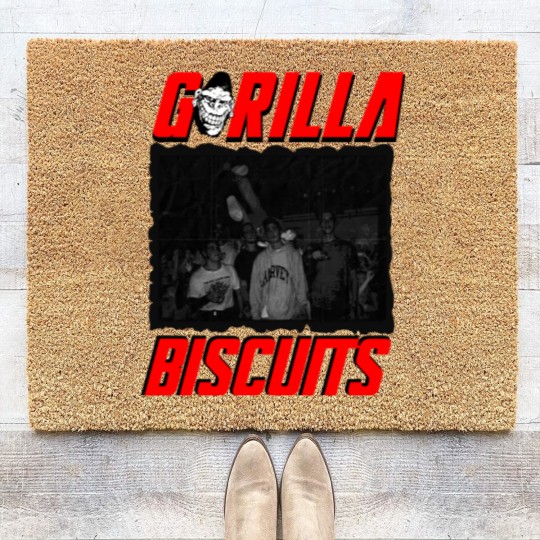 Discover band gorilla biscuits Coir Doormats