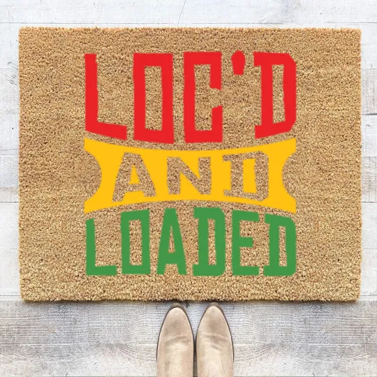 Discover Dreadlocks Rasta Locs Rastafari Coir Doormats