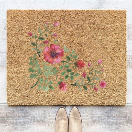 Discover Floral #030 - Floral - Coir Doormats