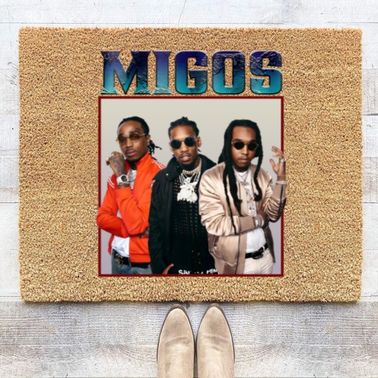 Discover Migos Vintage Raptee Coir Doormats - Migos Coir Doormats, Migos Tour, Takeoff Coir Doormats, Music Coir Doormats, Gift for Fan