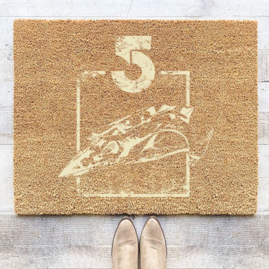 Discover B5 White Star - Babylon 5 - Coir Doormats