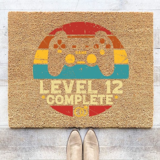 Discover 12Th Wedding Anniversary Level 12 Complete For Wif Coir Doormats