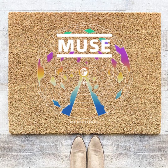Discover Muse Unisex Coir Doormats: Resistance Moon