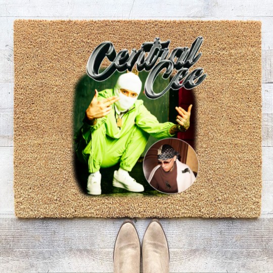 Discover Central Cee Unisex Coir Doormats Central Cee Coir Doormats, Central Cee Poster, Central Cee Rap Coir Doormats