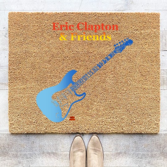 Discover Vintage Eric Clapton Joe Cocker ZZ Top 1993 Coir Doormats