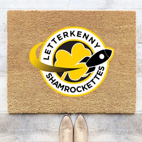 Discover Letterkenny Shamrockettes Coir Doormats