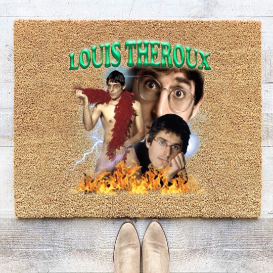 Discover Louis Theroux Wavey Coir Doormats