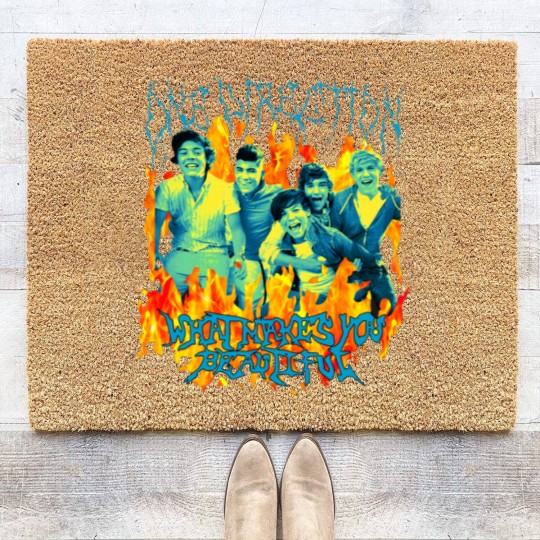 Discover Heavy Metal Direction Coir Doormats