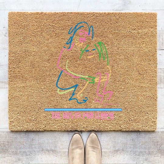 Discover Vintage J Lennon "The Hug" Coir Doormats