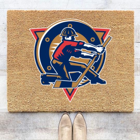 Discover Edmonton Oiler Rigger Coir Doormats