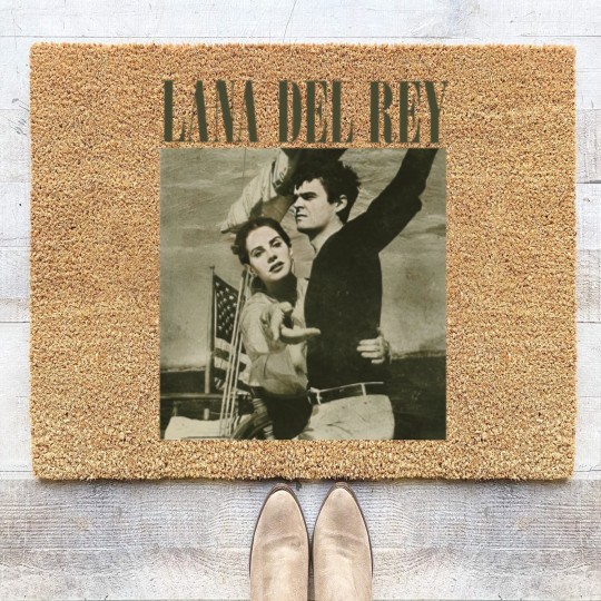 Discover Lana Del Rey Graphic Coir Doormats