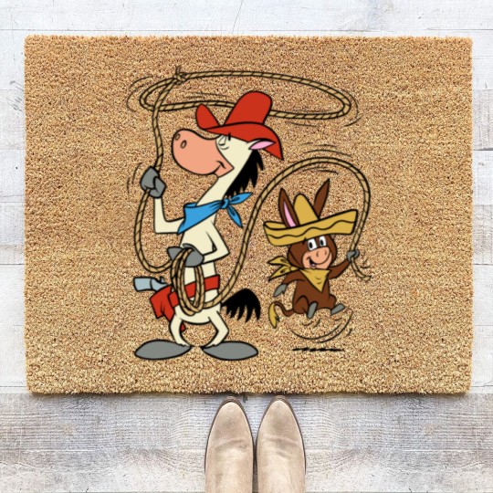 Discover Quick Draw McGraw  Baba Looey Ropin Coir Doormats