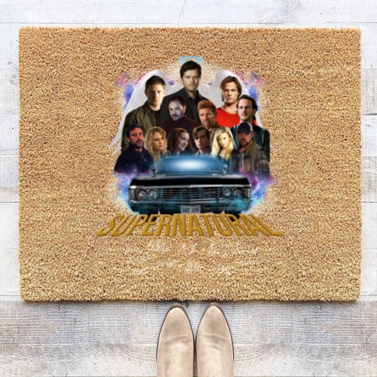 Discover 15 Seasons of Supernatural - Supernatural - Coir Doormats