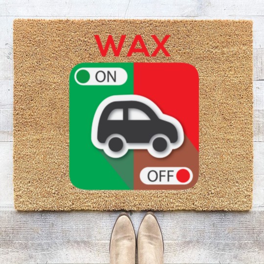 Discover Wax On Wax Off Coir Doormats