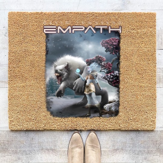 Discover Devin Townsend Unisex Coir Doormats: Ice Queen