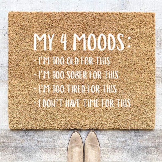 Discover My 4 Moods Coir Doormats