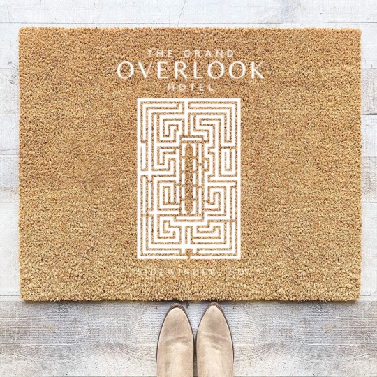 Discover The Grand Overlook Hotel Maze Coir Doormats, The Shining Coir Doormats