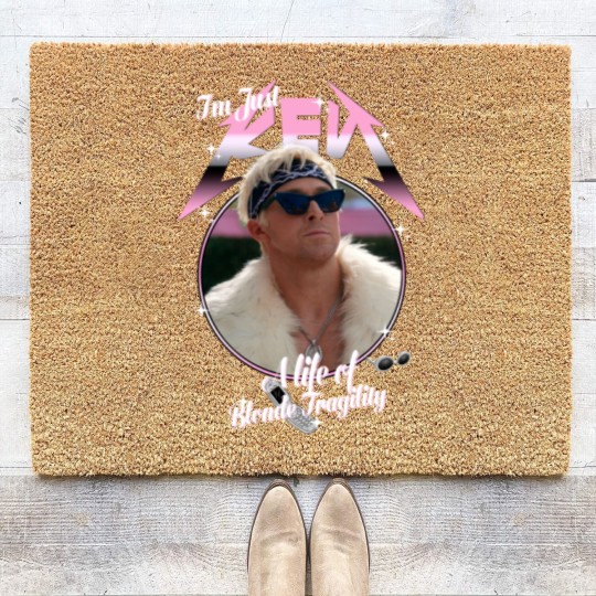 Discover I Am Kenough Barbie Coir Doormats