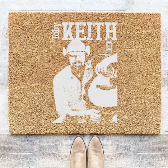Discover Toby Keith vintage Coir Doormats, Red Solo Cup, My List, He Ain't Worth Missing