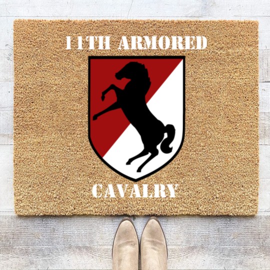 Discover 11th Armored Cavalry Regiment Coir Doormats