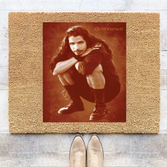 Discover Chris Cornell Tribute Chris Cornell Coir Doormats