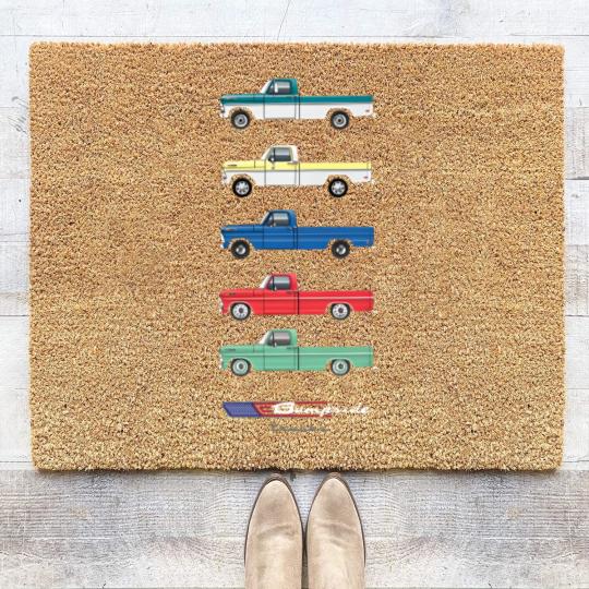 Discover 5 line Bumpside - 1968 F100 - Coir Doormats