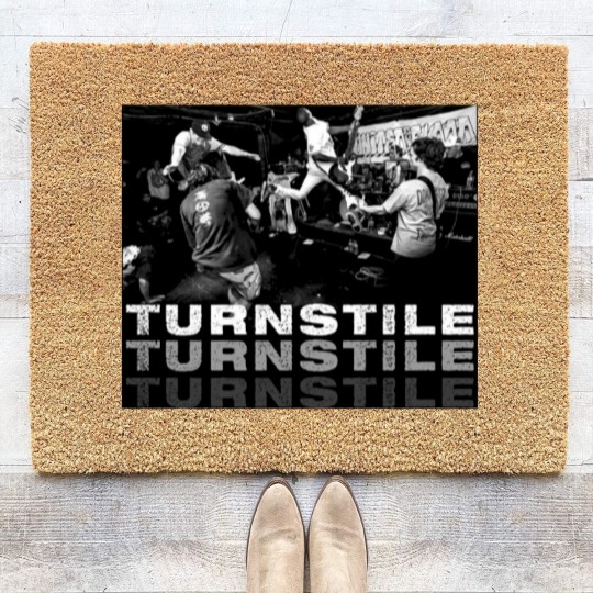 Discover TURNSTILE BAND Coir Doormats