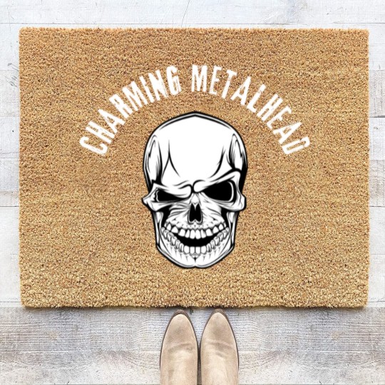 Discover Charming Metalhead Coir Doormats