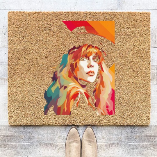 Discover Stevie Nicks WPAP Coir Doormats