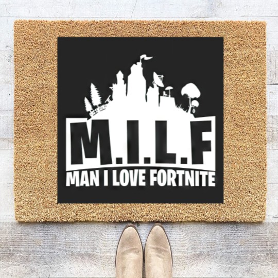 Discover Man I Love 4tnite Coir Doormats