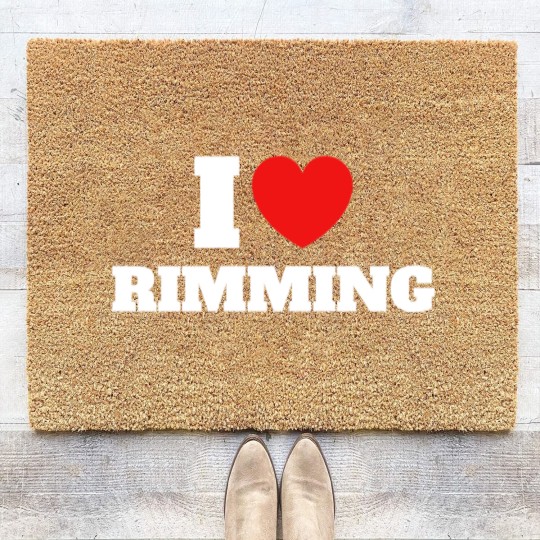 Discover I LOVE RIMMING Coir Doormats