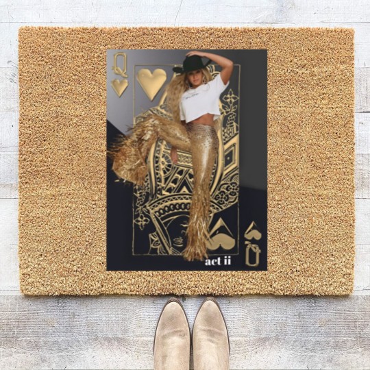Discover Queen Beyonce ACT 2 2024 album Texas Hold 'Em country Coir Doormats