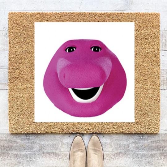 Discover Barney Face Coir Doormats