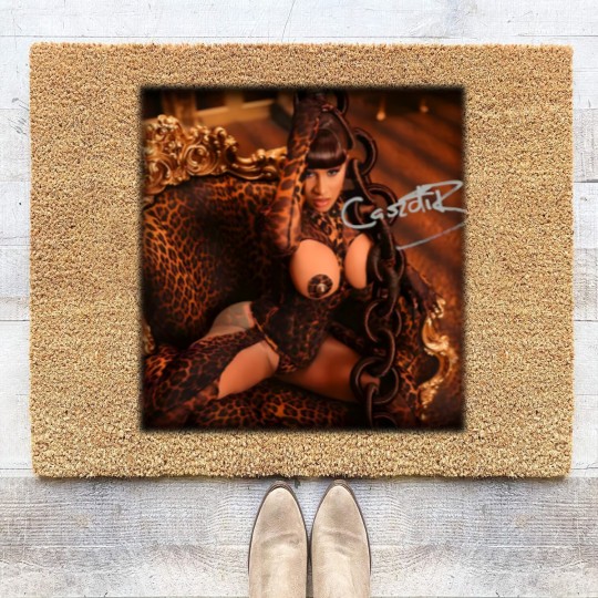 Discover Cardi B Signed Coir Doormats, Vintage Cardi B Coir Doormats, Cardi B Coir Doormats,