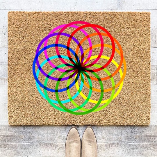 Discover Color circles - Color - Coir Doormats