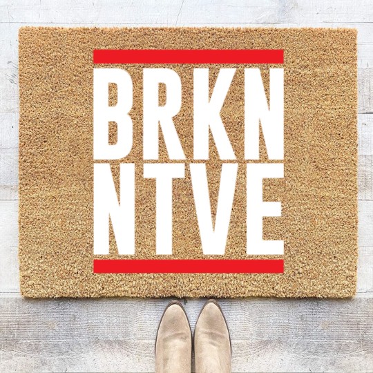 Discover Broken Native - Israel Adesanya The Last Stylebenderr Coir Doormats