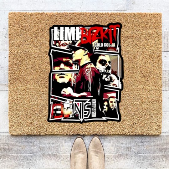 Discover Limp Bizkit Coir Doormats, Vintage Limp Bizkit Gold Cobra Coir Doormats, Limp Bizkit Coir Doormats For Fans, Limp Bizkit Graphic Coir Doormats, Limp Bizkit Rock Band Coir Doormats