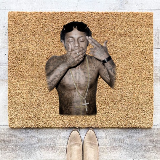 Discover Lil Wayne Rap Vintage Coir Doormats, Tha Fix Before Tha VI Coir Doormats