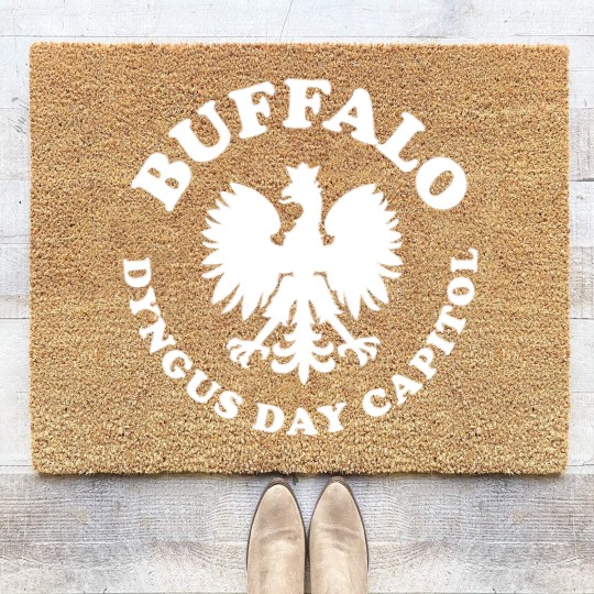 Discover Buffalo Dyngus Day Capitol - Dyngus Day - Coir Doormats