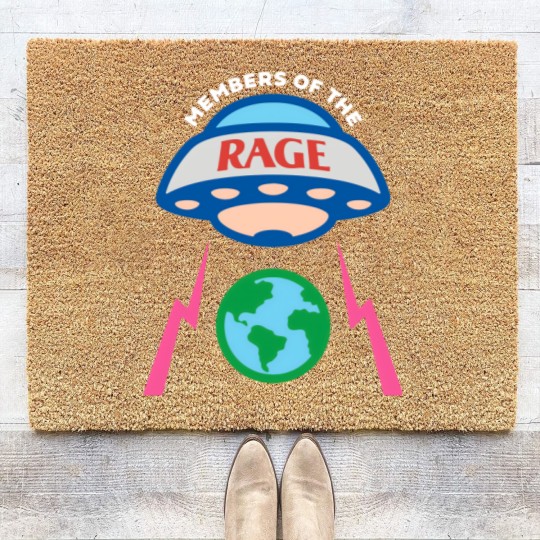 Discover Kid Cudi Members of The Rage Coir Doormats