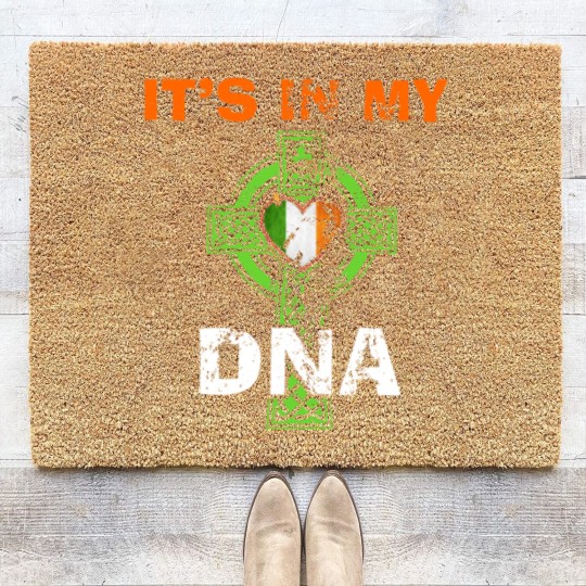Discover IRISH - IT'S IN MY DNA Coir Doormats